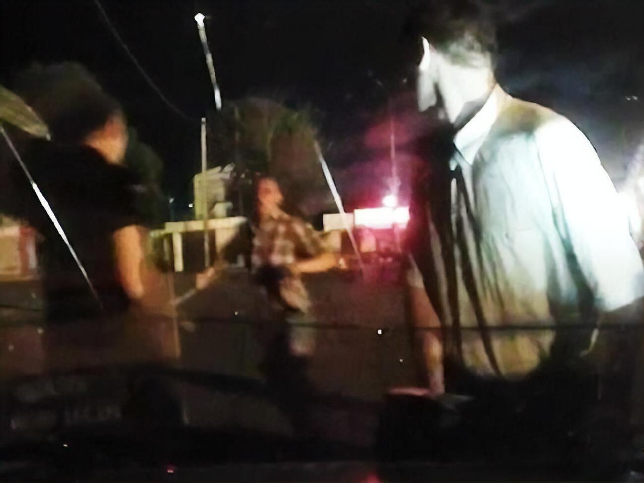 Мужчина неожиданно бросился на патрульных, отметили в полиции Киевской области