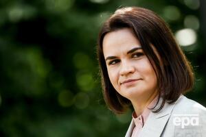 Тихановська: Нехай іще не було офіційних зустрічей на найвищому рівні, але щоденну підтримку України ми відчуваємо