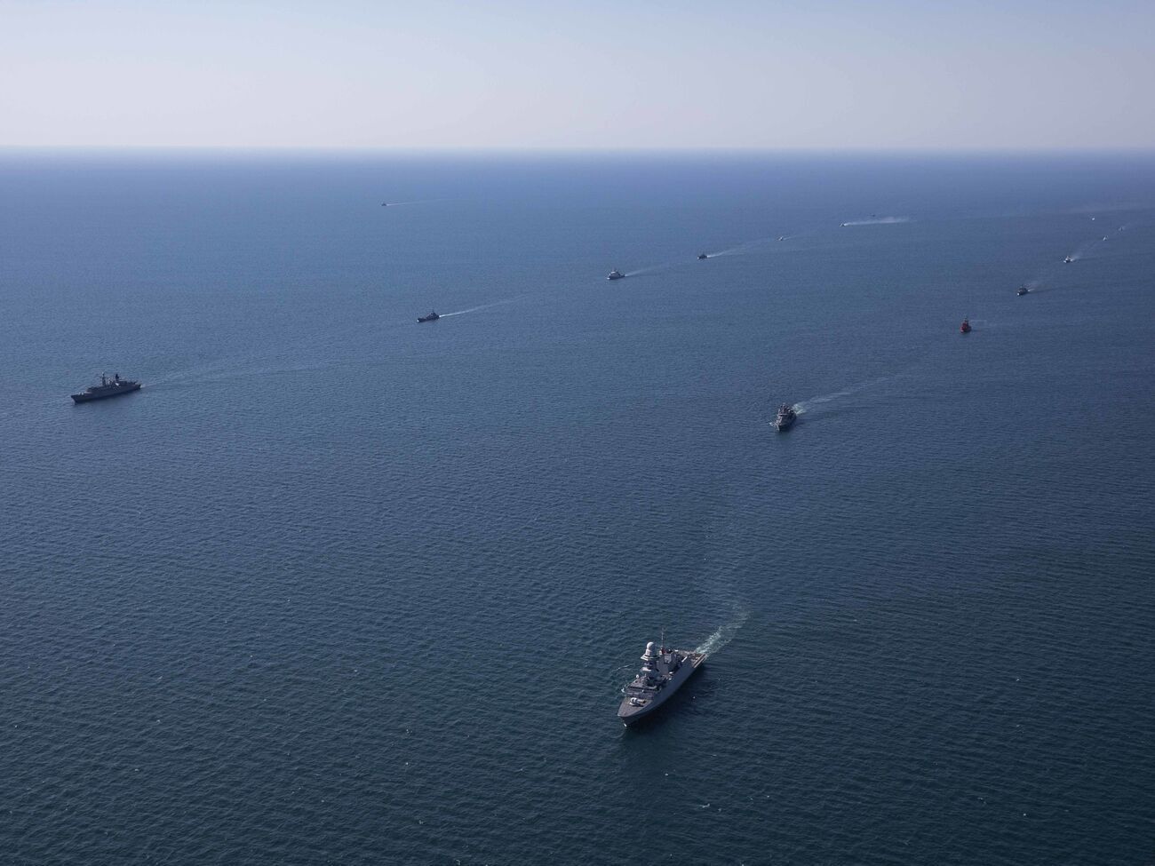 В этом году в рамках учений в Черном море было рекордное количество участников