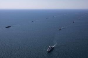 В этом году в рамках учений в Черном море было рекордное количество участников