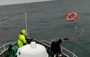 Десантник був у воді понад дві години