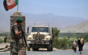 Бои шли в седьмом полицейском округе Кандагара