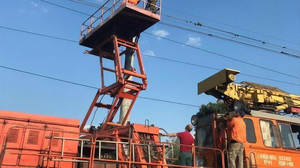 Працівники "Укрзалізниці" завершили роботи на ділянці приблизно о 19.30