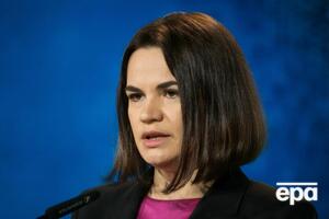 Тихановська: Щойно за першої нагоди, коли я відчую, що я потрібна Білорусі, я поїду