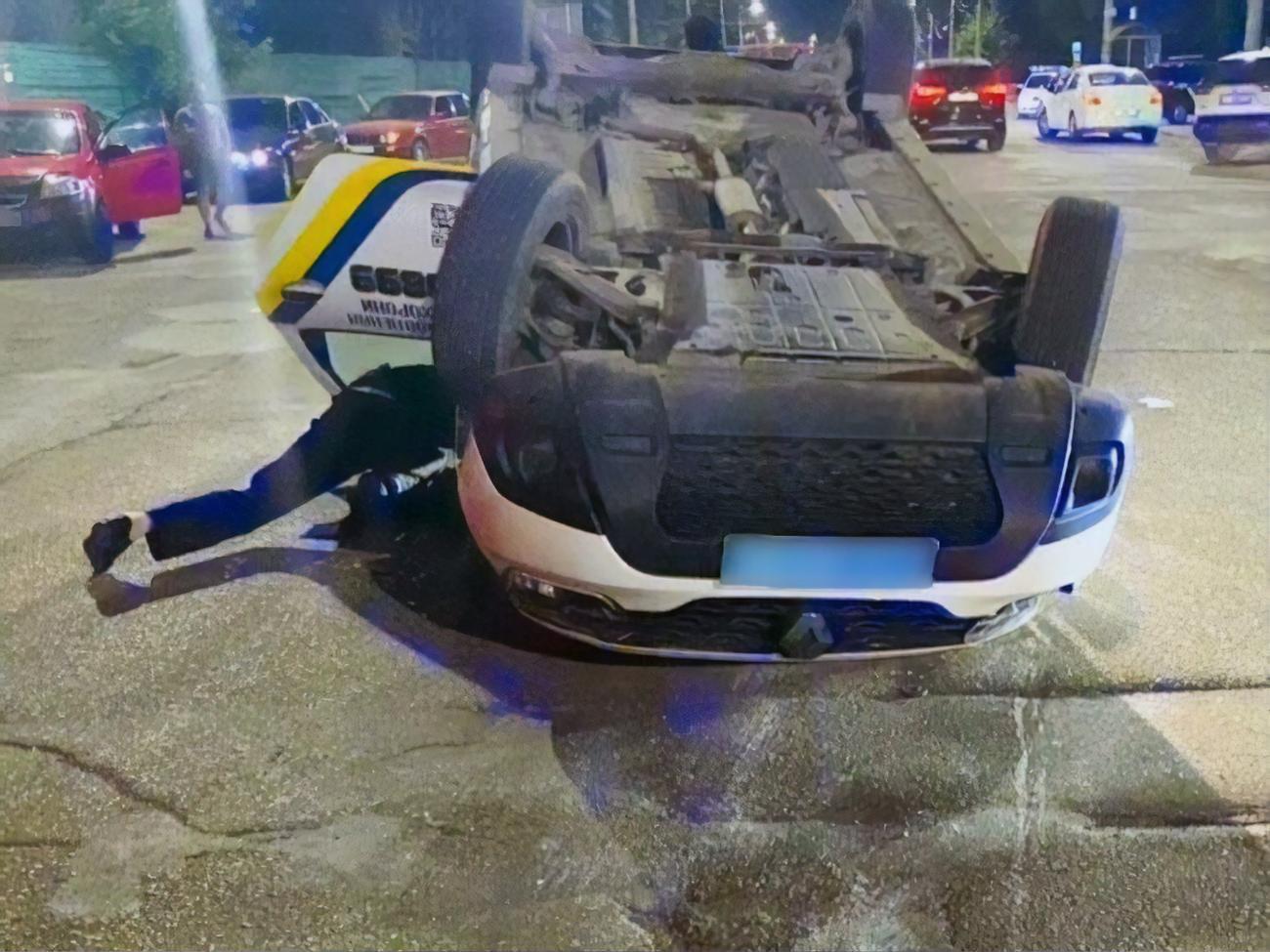 Автомобиль принадлежит полиции охраны