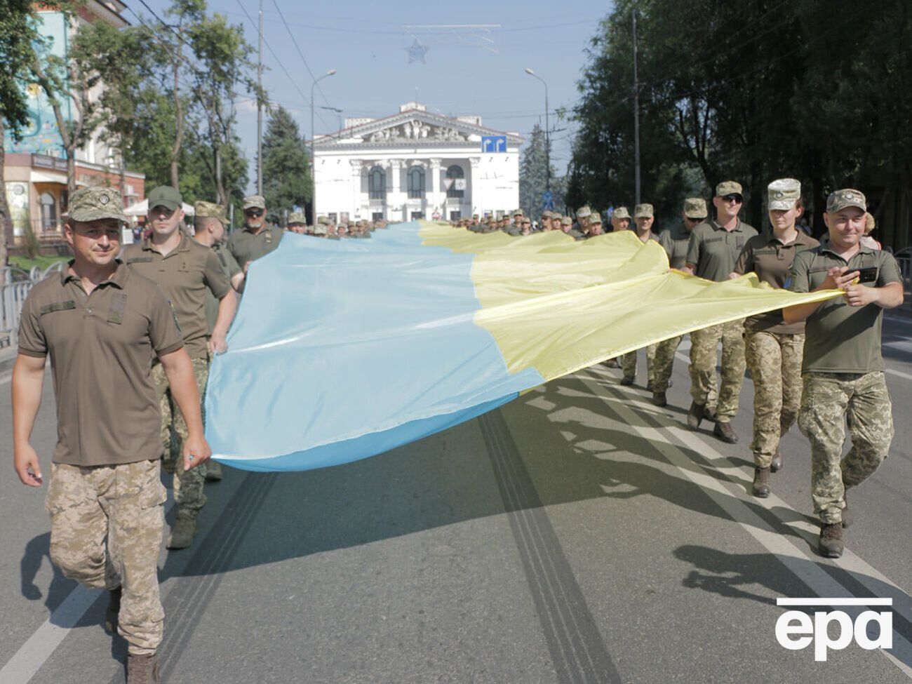 В акції брало участь кілька сотень людей