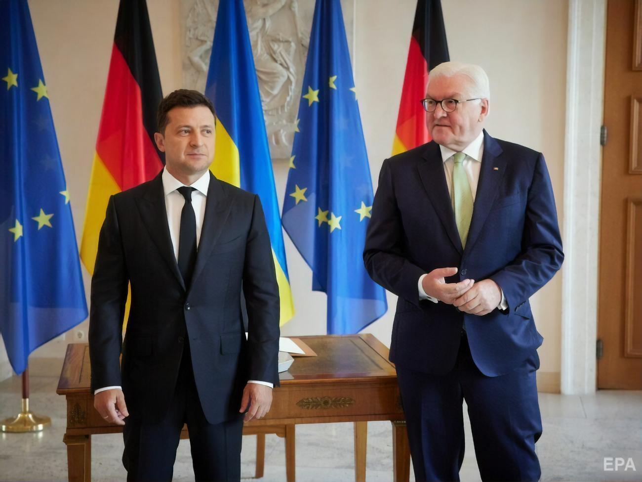 Зеленский и Штайнмайер встретились в Берлине