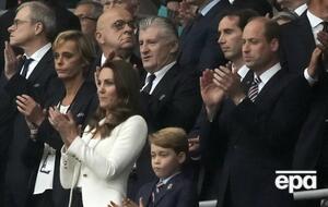 Семья герцогов Кембриджских на финале Евро 2020