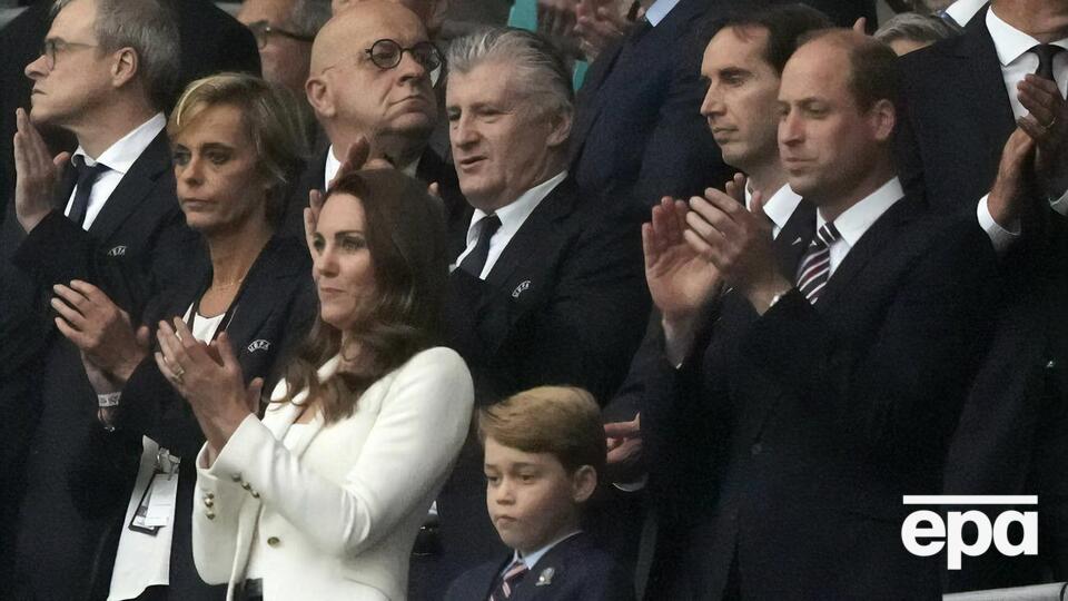 Сім'я герцогів Кембриджських на фіналі Євро 2020