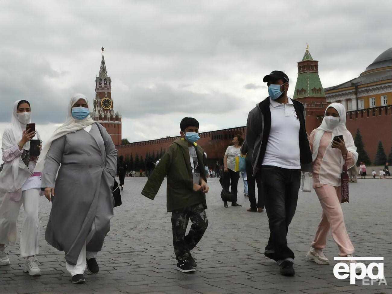 Росія б'є коронавірусні рекорди з кінця червня