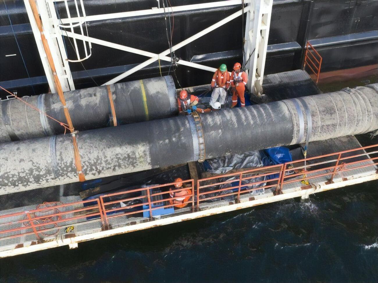 За даними Nord Stream 2 AG, "Північний потік &ndash; 2" добудовано на 98%
