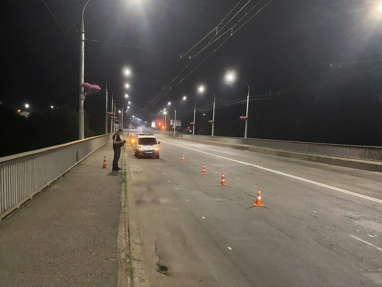 Инцидент произошел на мосту