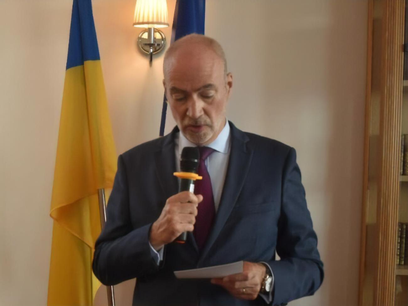 Де Понсен заявив, що на українців у Франції "дуже очікують"