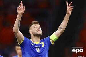 В матче против команды Нидерландов Ярмоленко забил первый мяч сборной Украины на Евро 2020