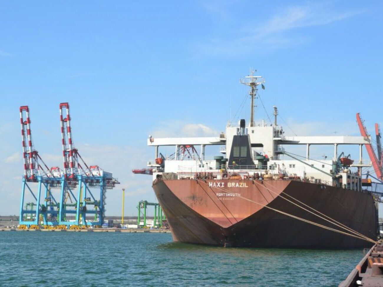 После выхода с территории России танкер&nbsp;отправился в украинский порт Южный