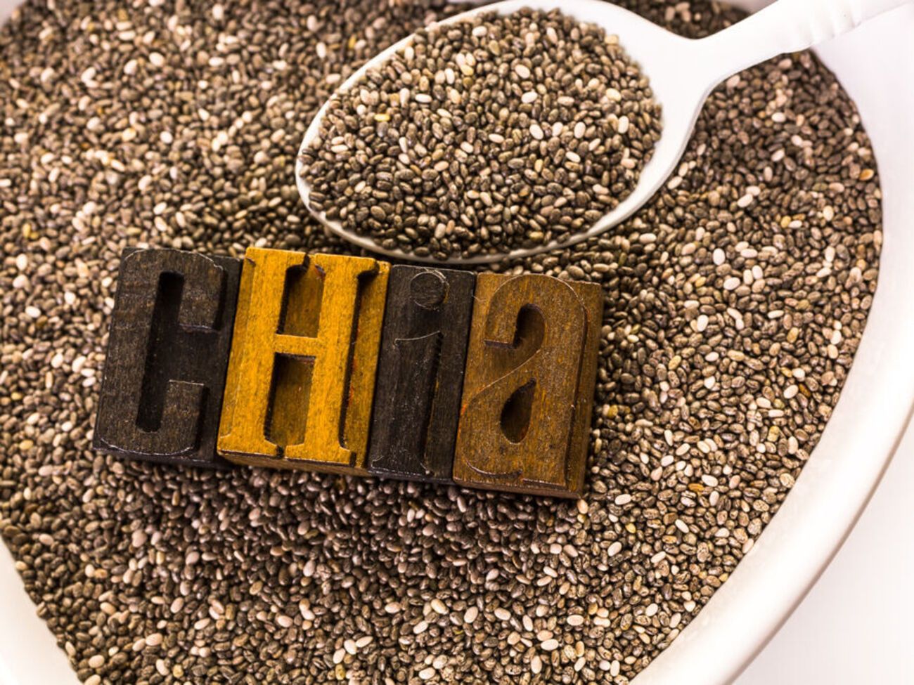 Семена чиа являются калорийным продуктом