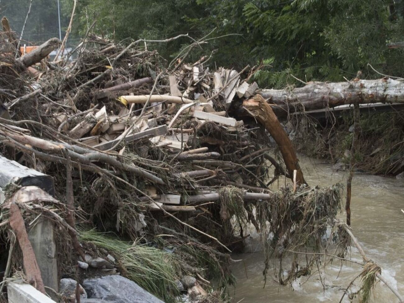 Селевий потік зійшов у районі Сколе