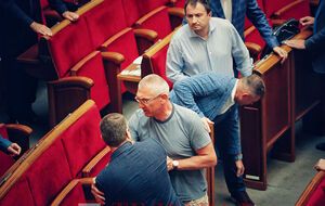 Ивченко ударил Сольского на заседании парламента, Сольский назвал это "рабочей дискуссией", Ивченко считает, что действовал адекватно