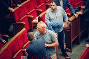 Ивченко ударил Сольского на заседании парламента, Сольский назвал это "рабочей дискуссией", Ивченко считает, что действовал адекватно