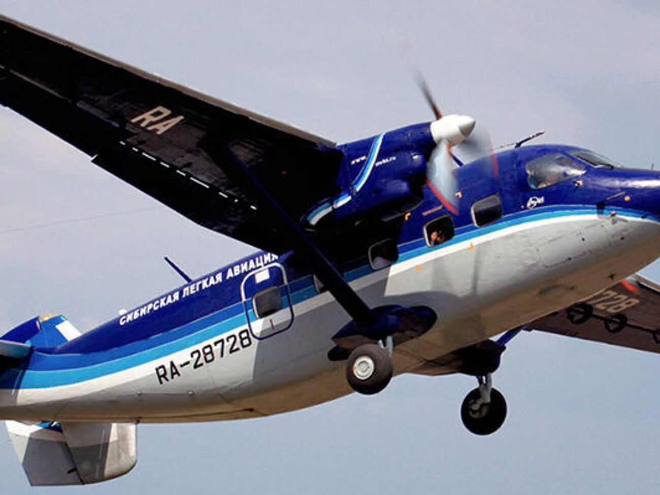 На борту самолета было двое детей