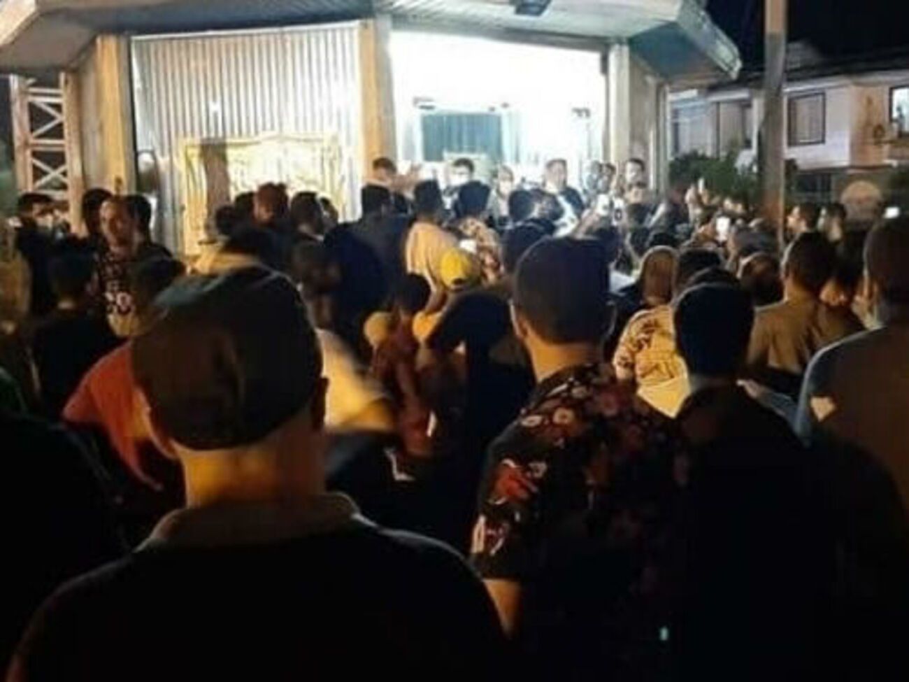 Протесты проходили второй день подряд