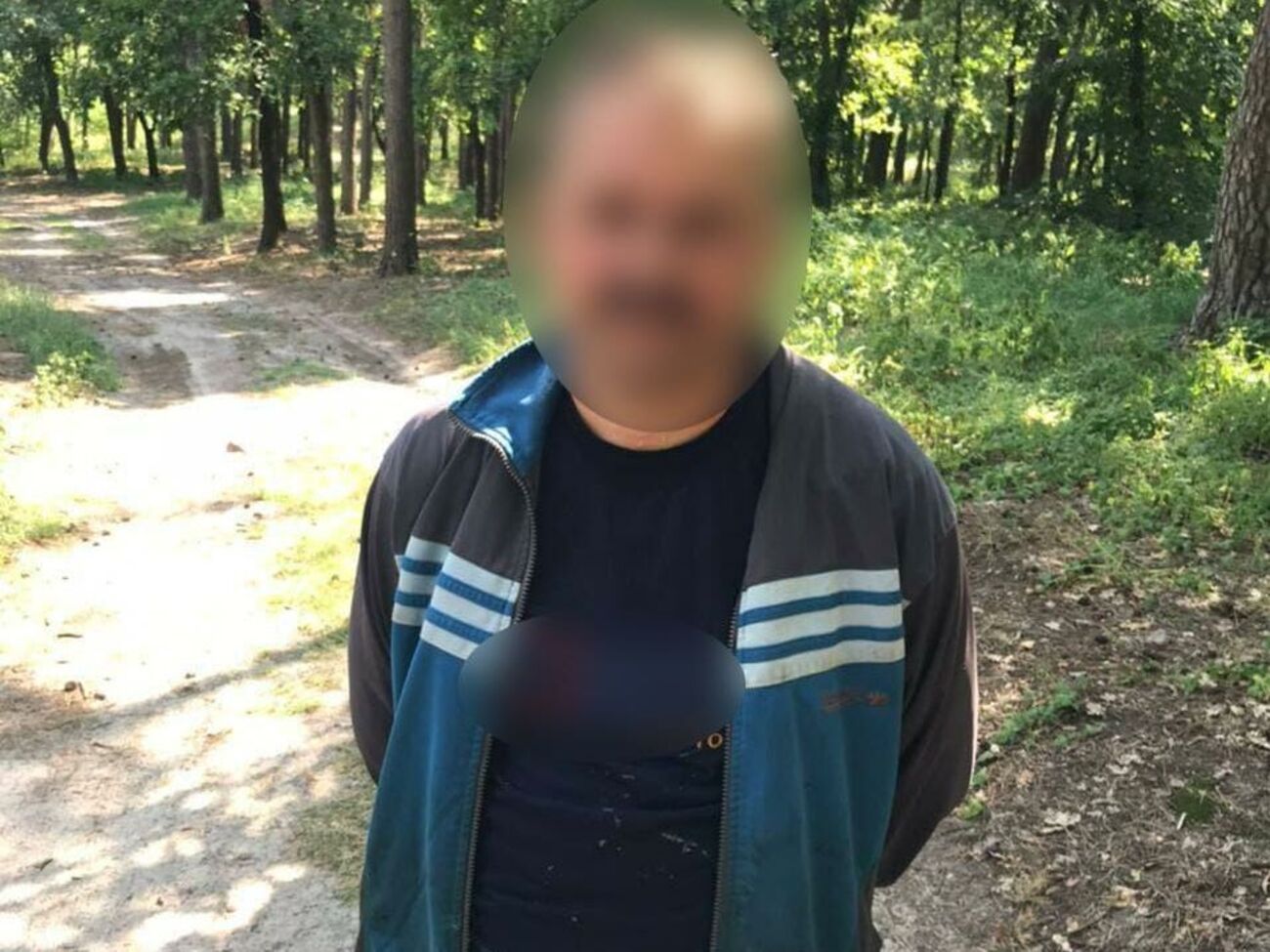 Задержали местного жителя