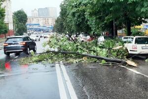 У Києві сьогодні за 30 хвилин випало 18 мм опадів