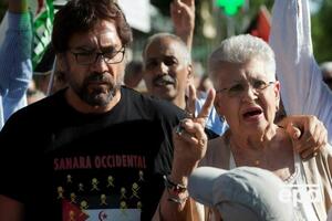 Хавьер и Пилар Бардем. Мать актера до последнего активно участвовала во всех политических и гражданских событиях страны