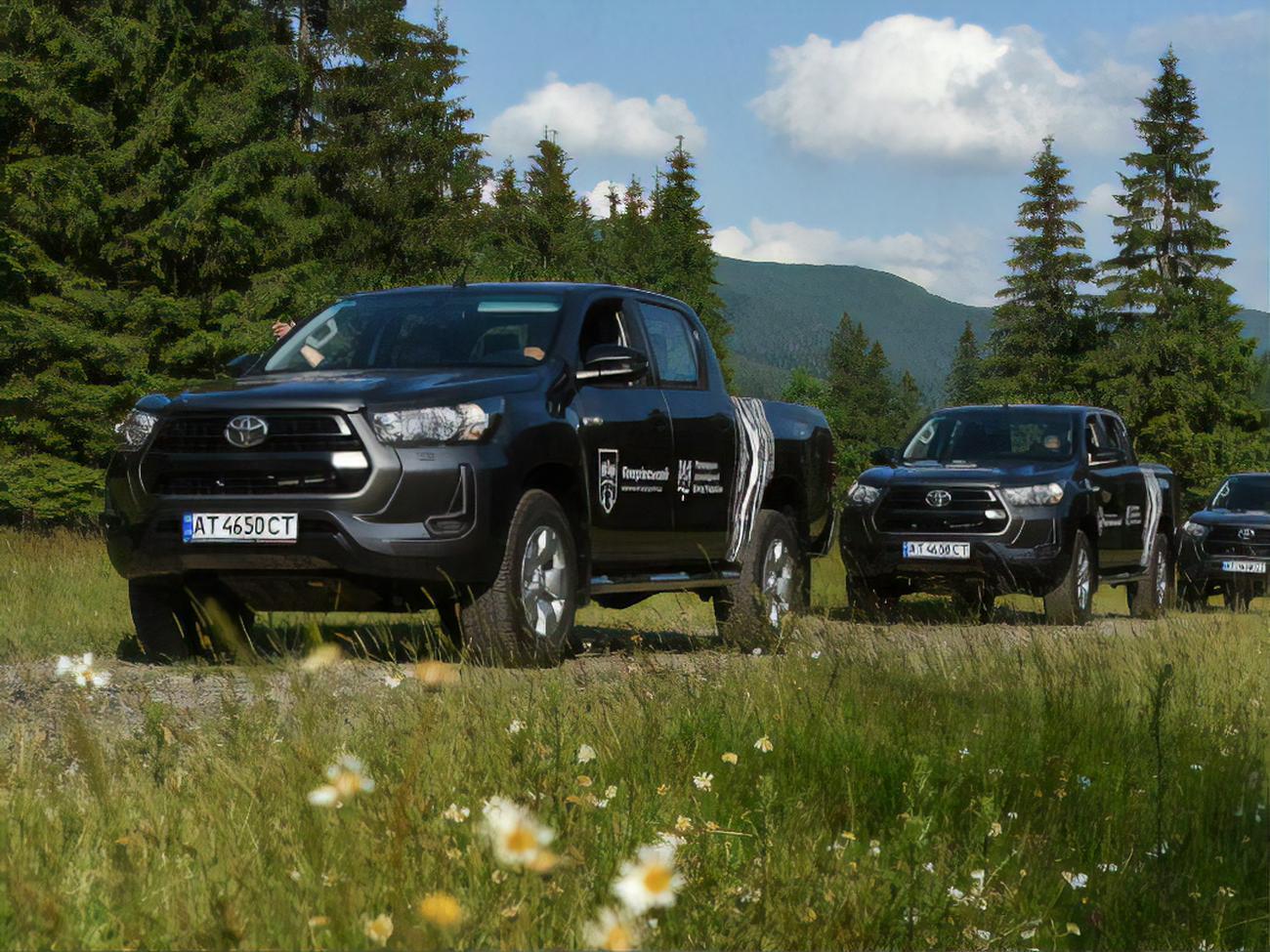 Пикапы получили восемь&nbsp;национальных парков и заповедников