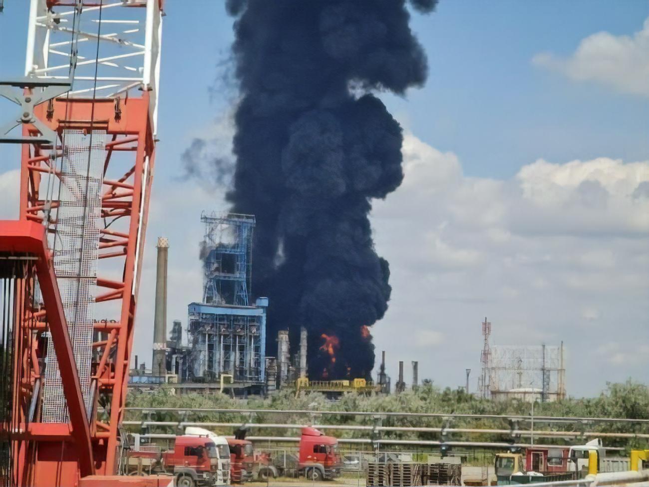 Пожар может серьезно повлиять на экологию региона