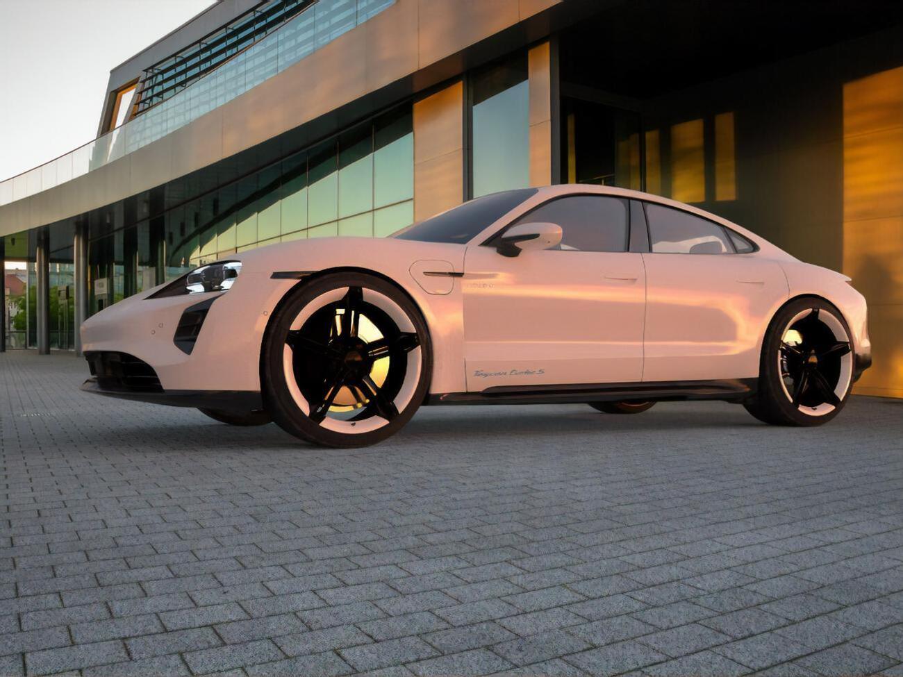 В Украину привезли 107 электрокаров Taycan