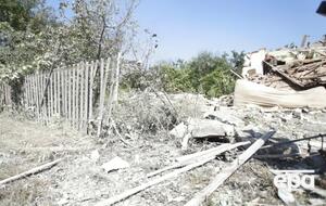 Снаряды попали в частные дома