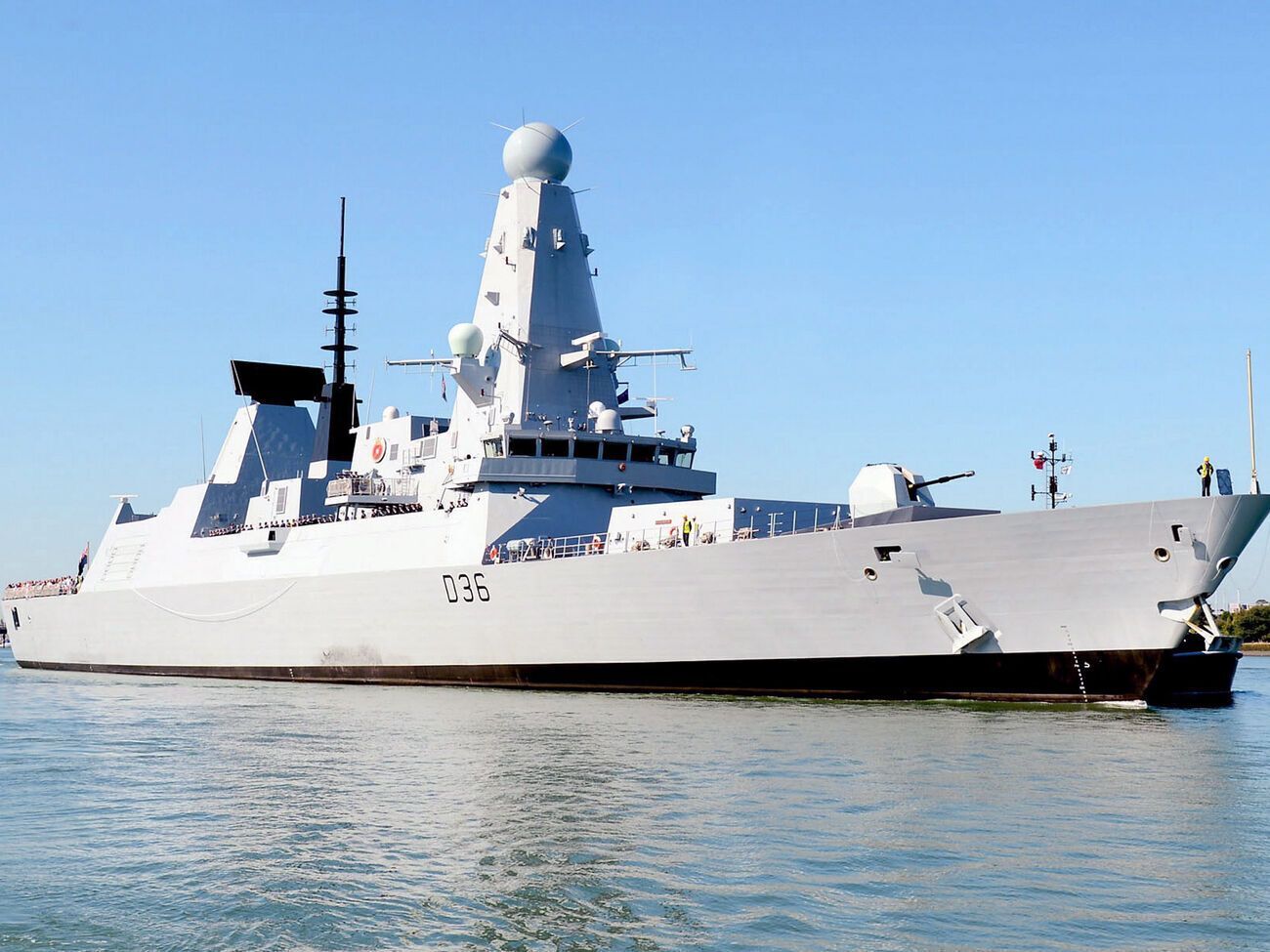 В потерянных документах шла речь об инциденте с британским эсминцем Defender в Черном море