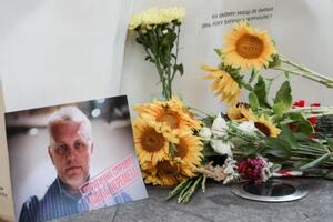 В Україні вшанували пам'ять журналіста Шеремета, убитого п'ять років тому. Фоторепортаж