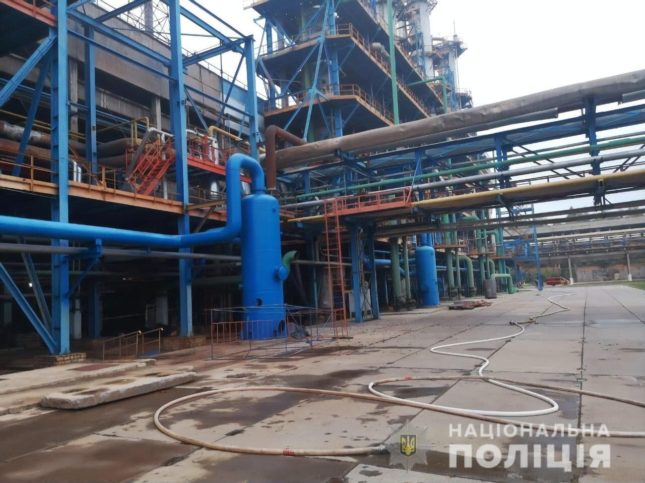 20 липня на заводі "Рівнеазот" сталася аварія