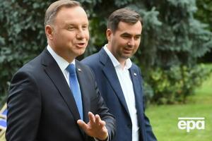 За словами Спихальського (праворуч), позиція Дуди (ліворуч) щодо "Північного потоку – 2" відповідає спільній заяві глав МЗС Польщі та України