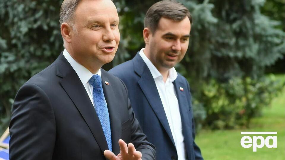 За словами Спихальського (праворуч), позиція Дуди (ліворуч) щодо "Північного потоку – 2" відповідає спільній заяві глав МЗС Польщі та України