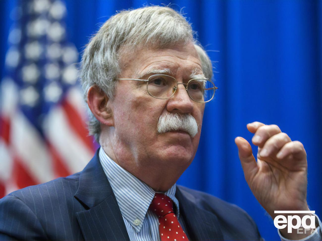 Болтон (на фото) был советником Трампа по нацбезопасности