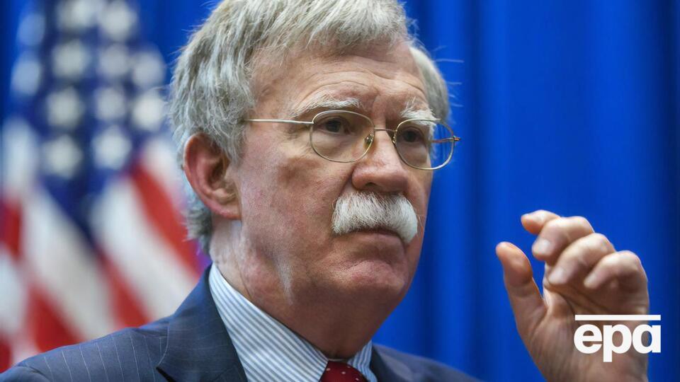 Болтон (на фото) был советником Трампа по нацбезопасности