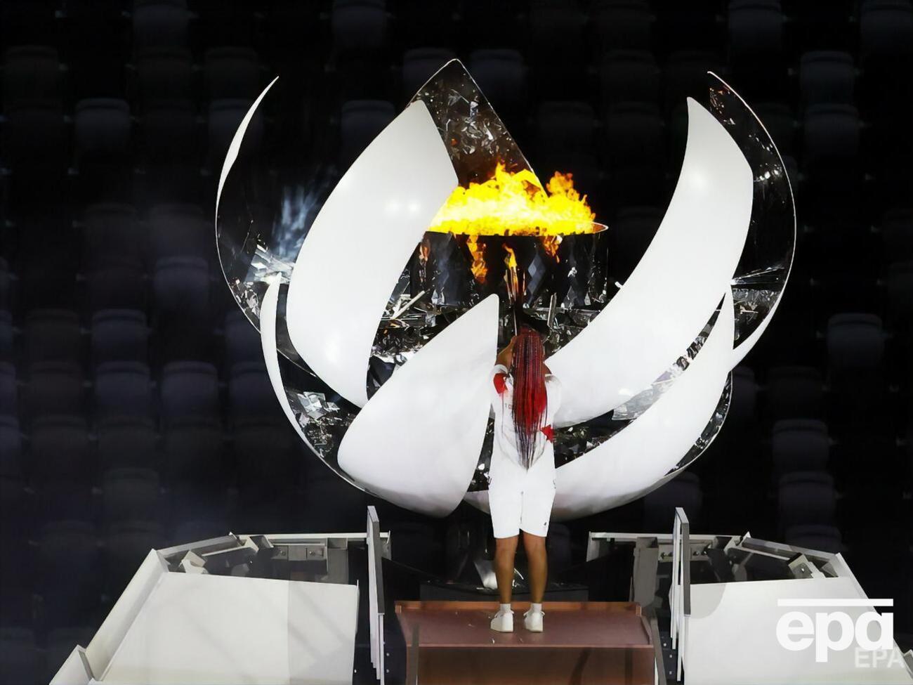 23 июля в Токио зажгли олимпийский огонь