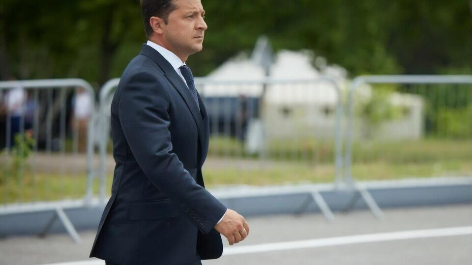 Авраменко: Зеленський (на фото) має здібності до мов, у нього хороша акторська пам'ять