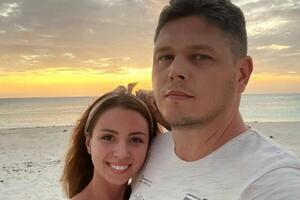 Соколюк с февраля 2020 года женат на фотографе Анастасии Зинченко, которой помогал эвакуироваться вместе с питомцем из Китая