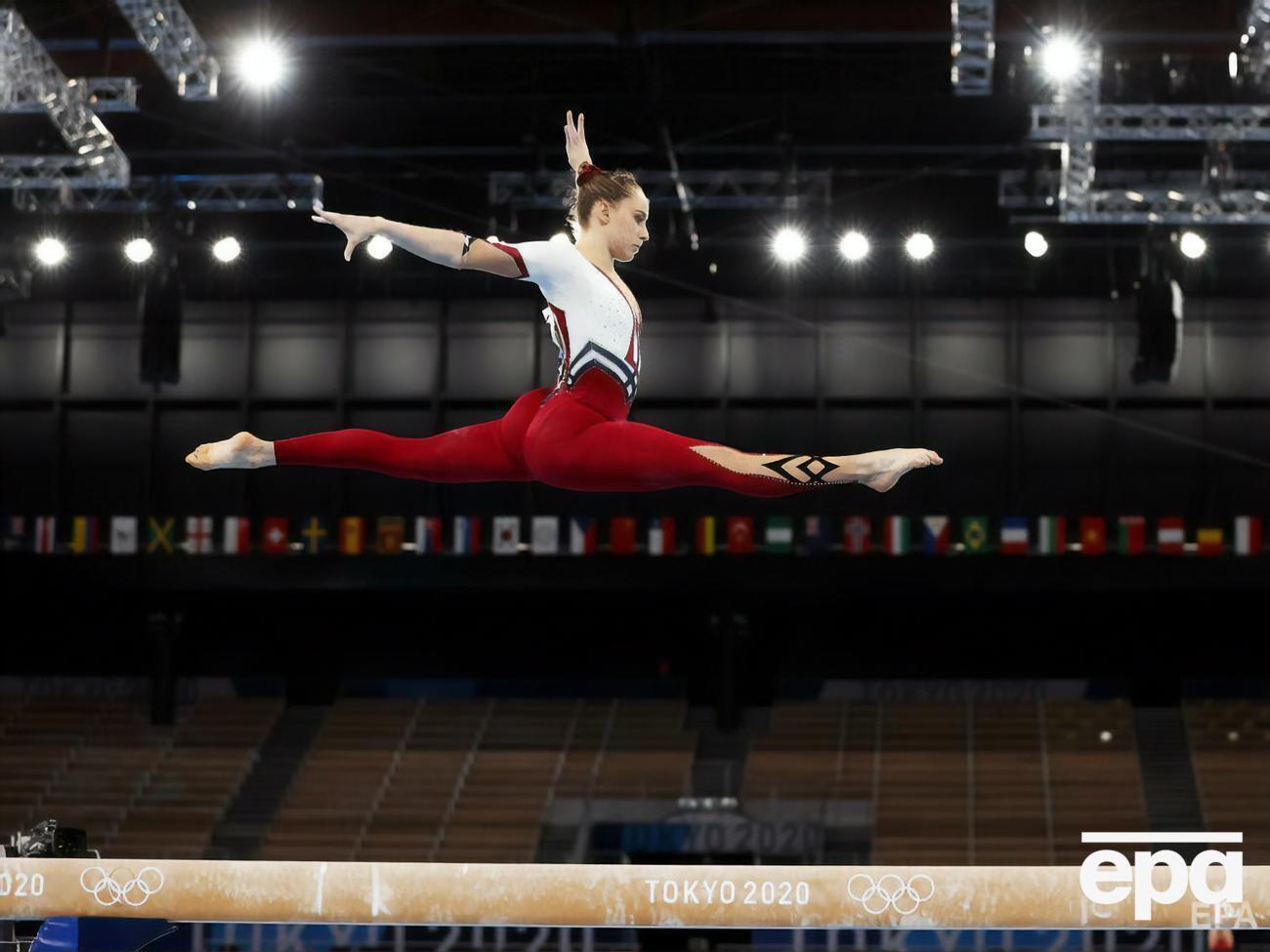 Немецкие спортсменки (на снимке &ndash;&nbsp;Сара Восс) снова надели закрытые костюмы в знак протеста против сексуализации в спорте