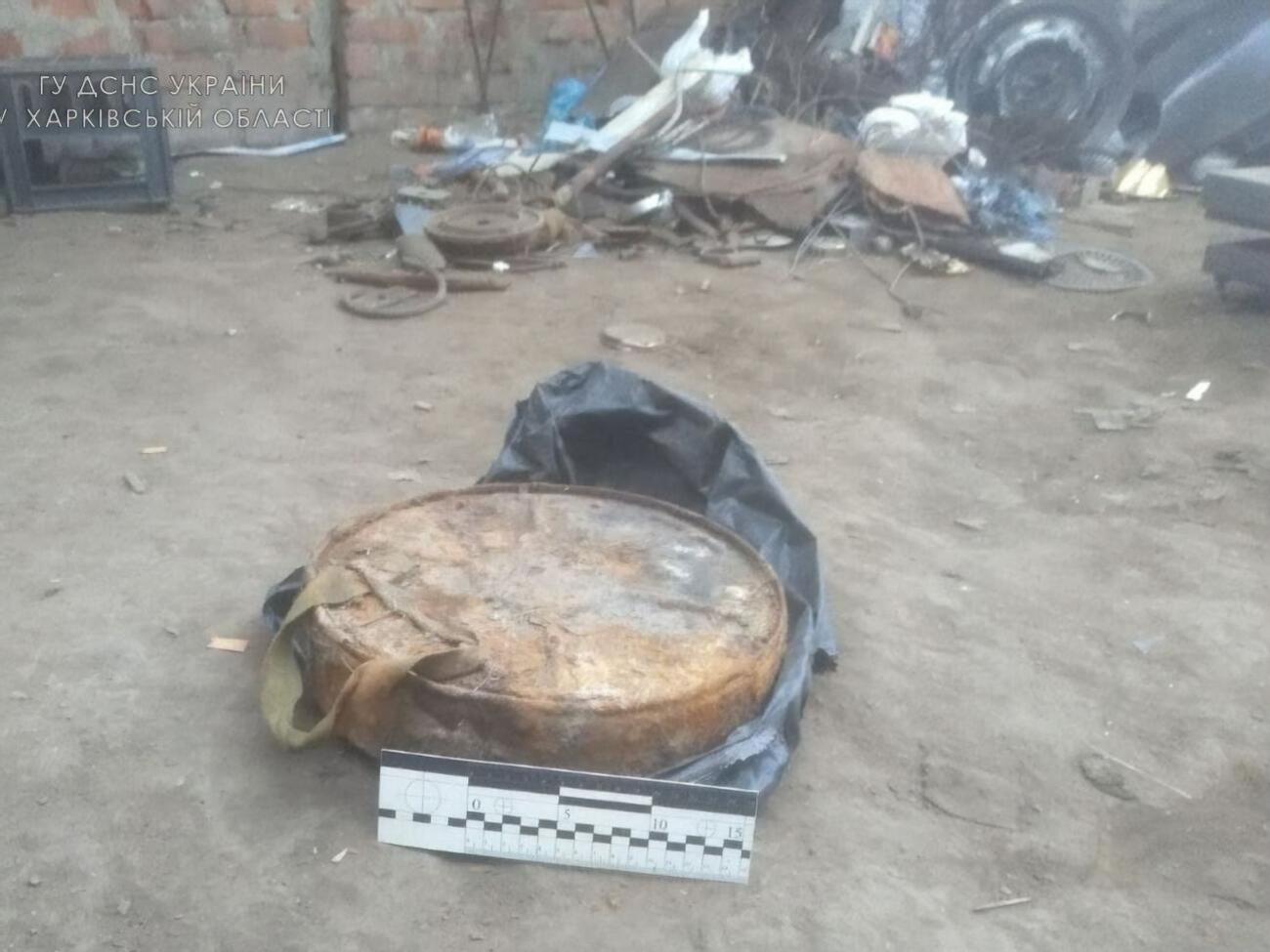 Вибухонебезпечний предмет хотіли здати на брухт