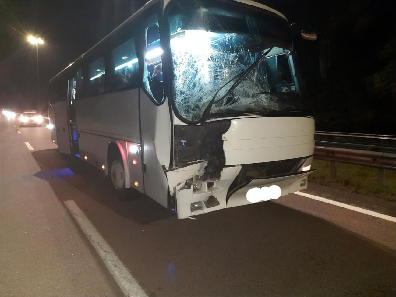 В автобусе были 56 паломников