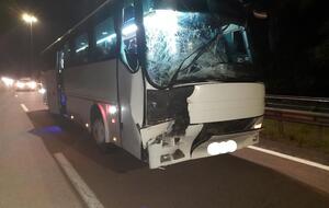 В автобусі було 56 паломників