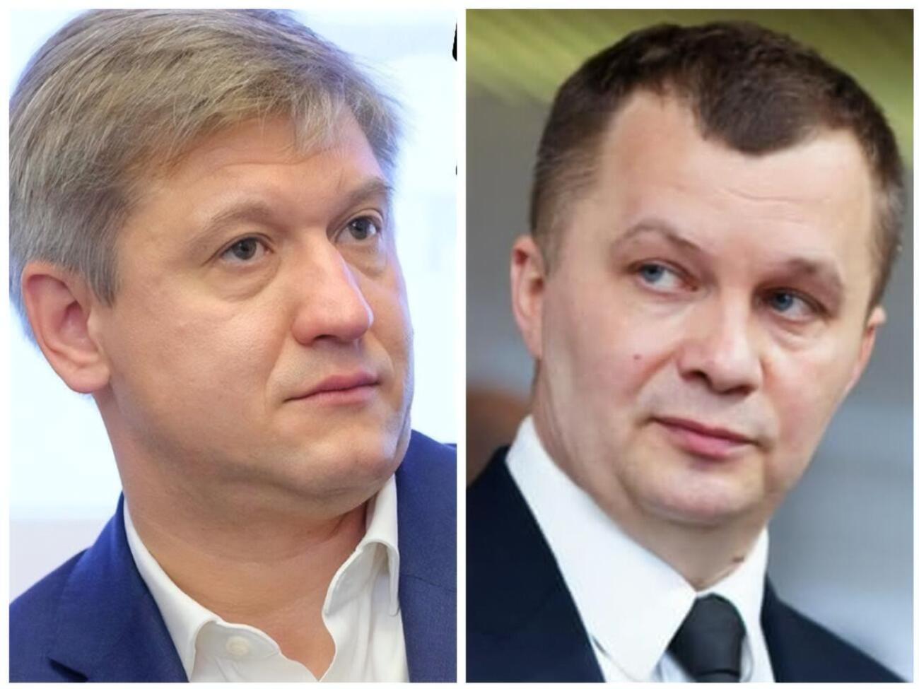 Два политика поспорили из-за того, что конкурсная комиссия отказалась признавать диплом Данилюка (слева на коллаже)