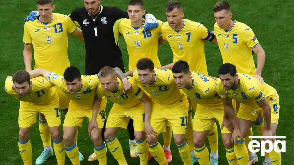 Сборная Украины сыграет против команды Англии в желтом комплекте формы