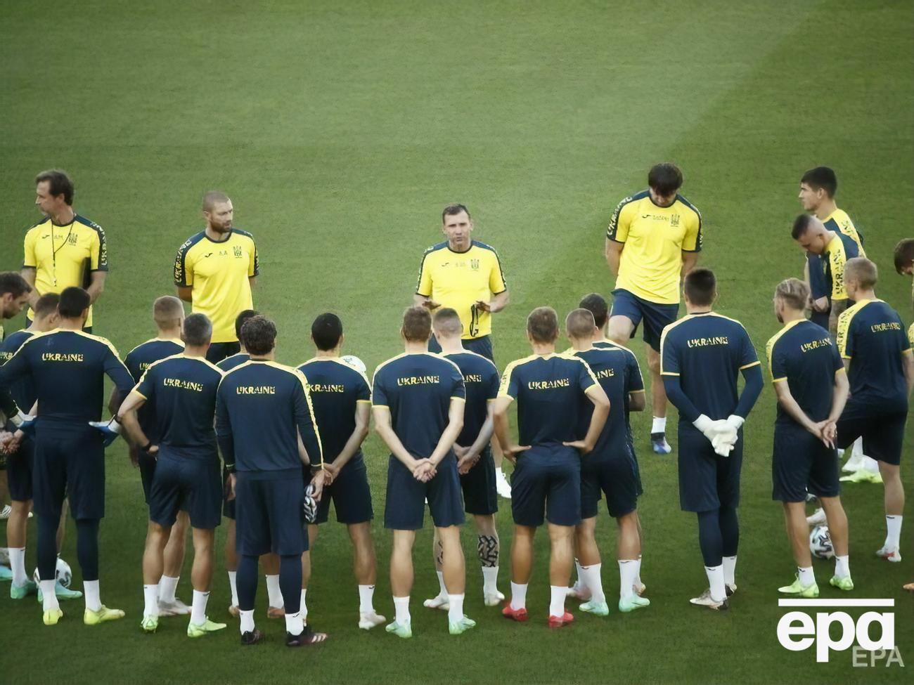 Сборная Украины впервые в истории играла в четвертьфинале Евро