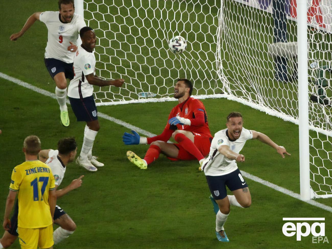 Украина впервые играла в плей-офф чемпионата Европы и дошла до четвертьфинала